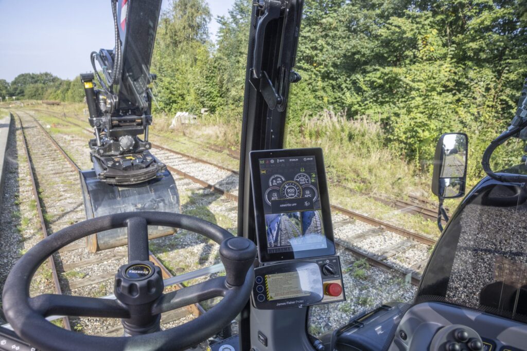 Hydrema MX17G Rail Sicherheit Hydrema MX17G Rail Sicherheit