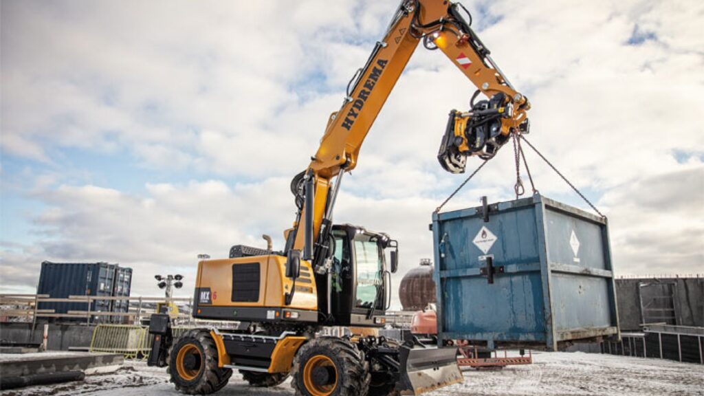 Hydrema MX17G einsatz Hydrema MX17G einsatz