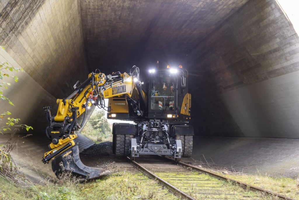 Hydrema MX20G Rail Funktionalitaet Hydrema MX20G Rail Funktionalitaet