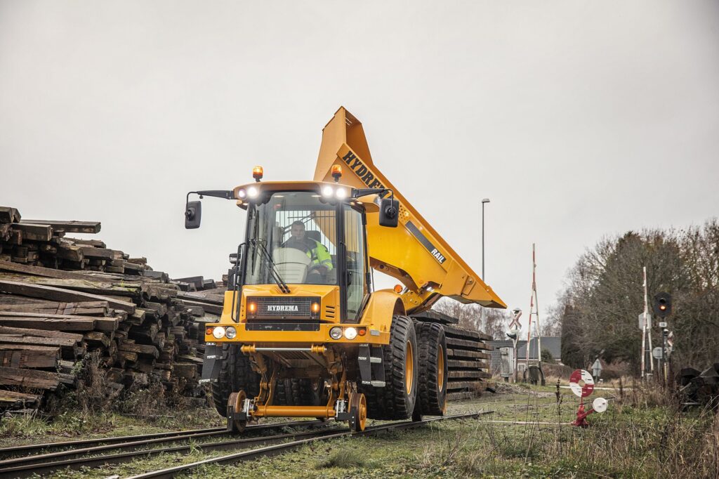 Hydrema 912GS Rail MultiTip Hydrema 912GS Rail MultiTip