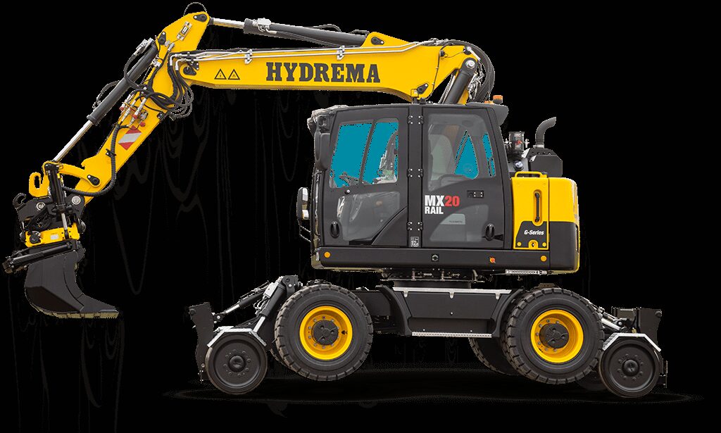 Hydrema MX20G-RAIL (Hauptbild) Hydrema – MX20G Rail – Bild 1
