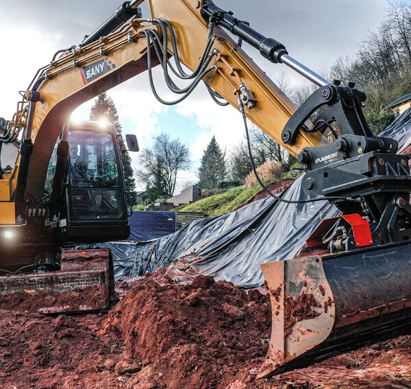 Sany SY155U 2PB Baustelle